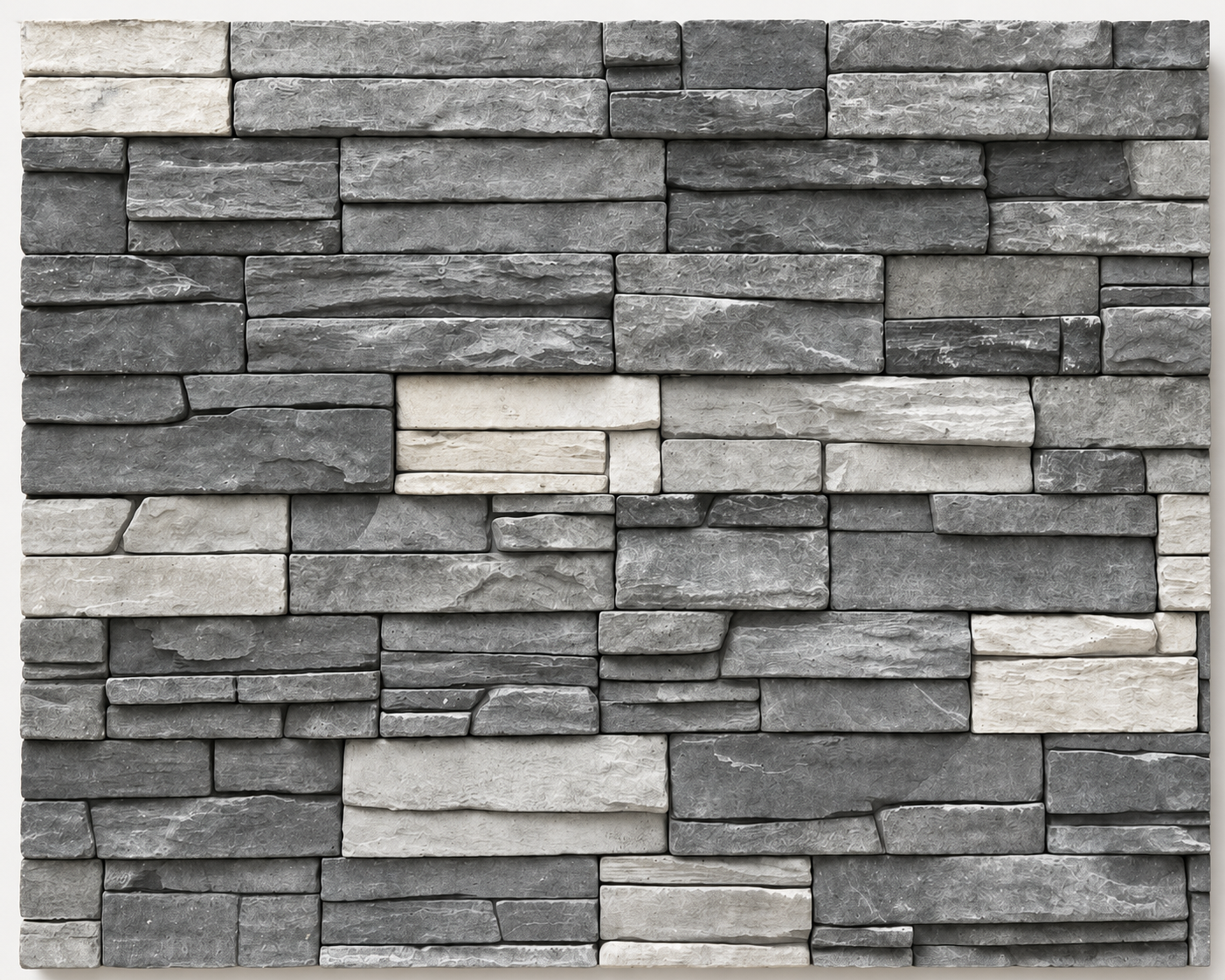 ConCreate Rustic Stone Veneer in Pewter